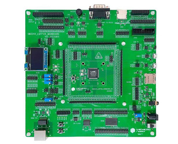 广芯微推出基于Cortex®-M4F核的高性能MCU UM324xF芯片