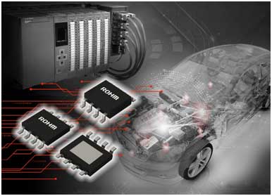 ROHM开发出有助于安全工作和减少功率损耗的小型智能功率器件