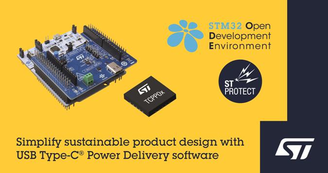 ST新闻稿2022年12月22日——意法半导体发布支持STM32 微控制器的 USB Type-C® Power Delivery 软件，简化可持续产品设计.jpg