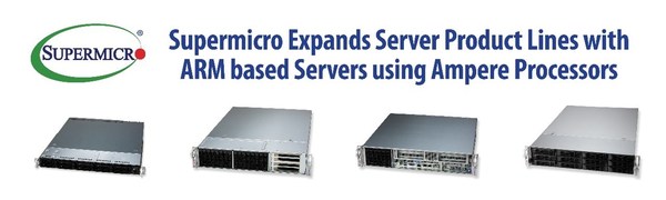 美超微面向云原生应用推出基于ARM的新系列服务器
