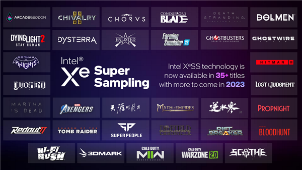 英特尔锐炫秒杀RTX 3060，XeSS现已支持超过35款游戏！