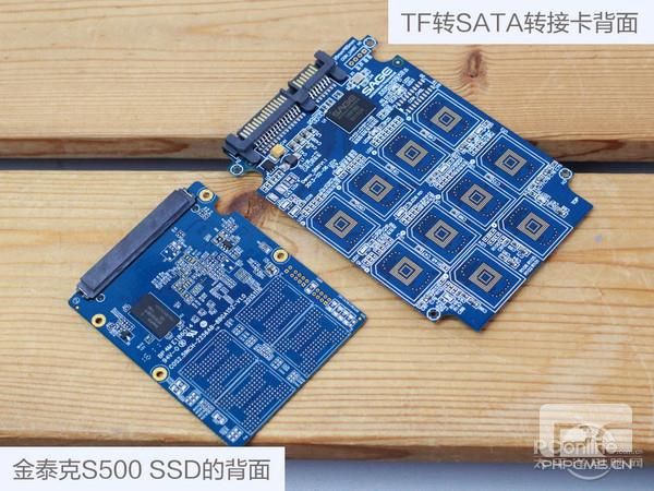 全程酸爽！用4张TF卡组成128G SSD 还装了系统