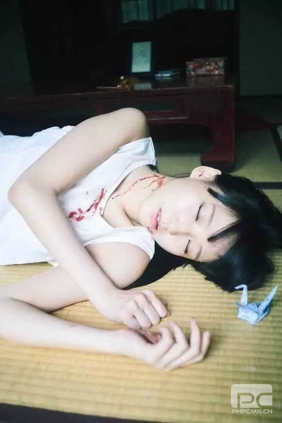 日本美少女众筹 拍摄自己的“尸体”写真