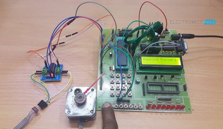 Stepper Motor Control using 8051 Microcontroller Image 1