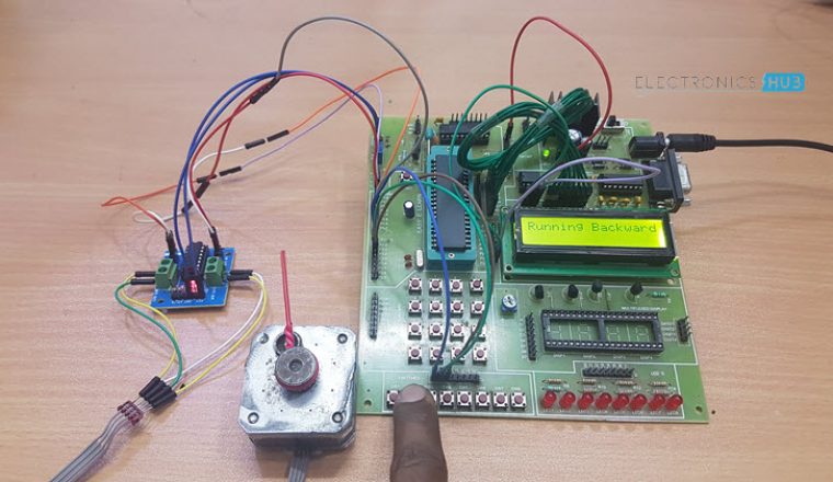 Stepper Motor Control using 8051 Microcontroller Image 2