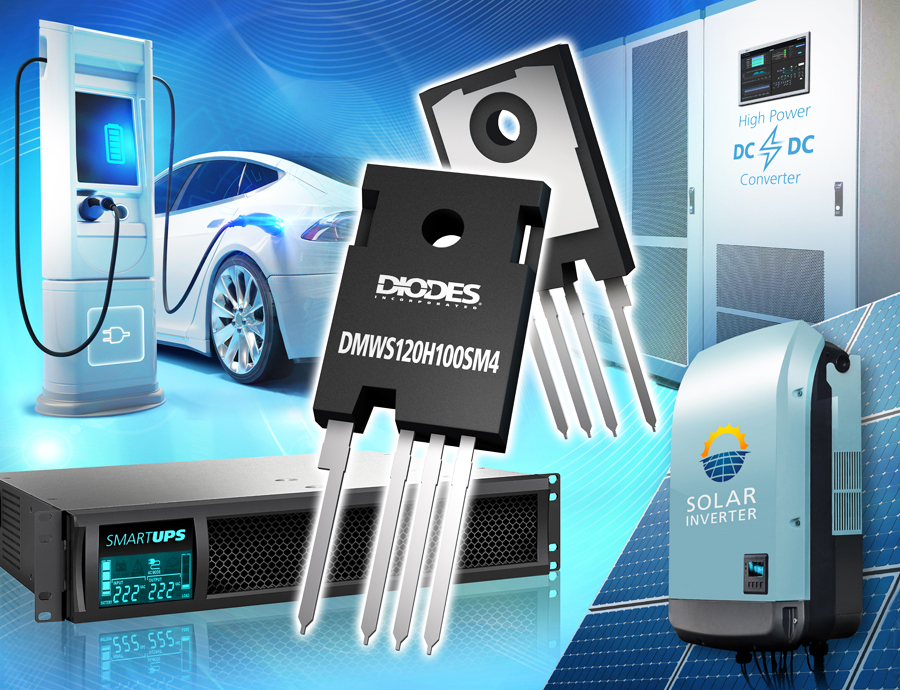 Diodes推出功率密度更高的工业级碳化硅 MOSFET