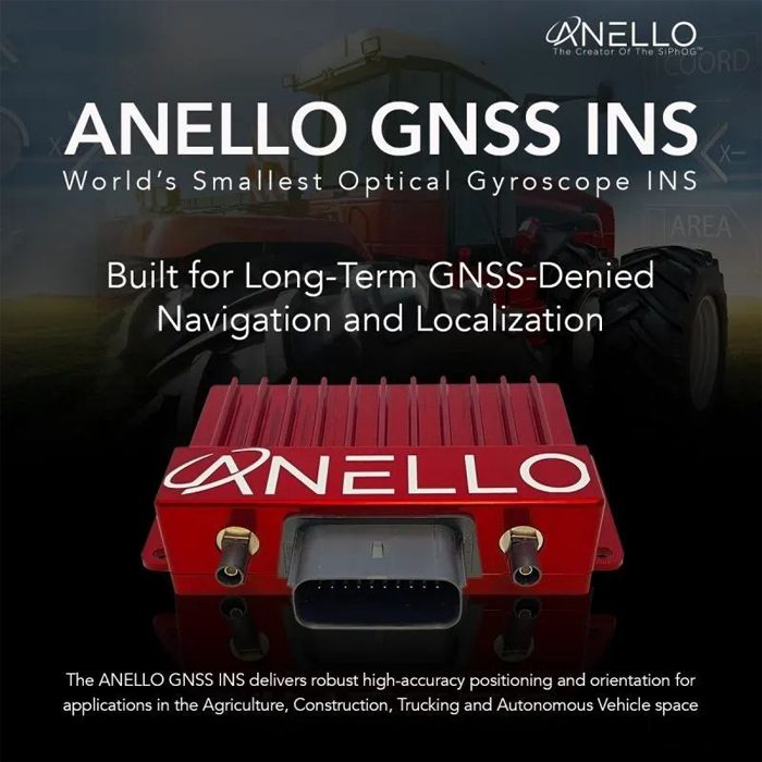 ANELLO Photonics推出基于全球最小光学陀螺仪的惯性导航系统