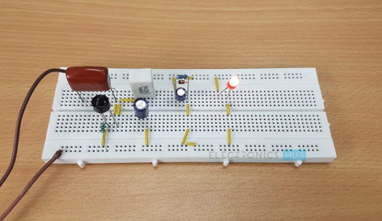 230V LED Driver Circuit Image 1