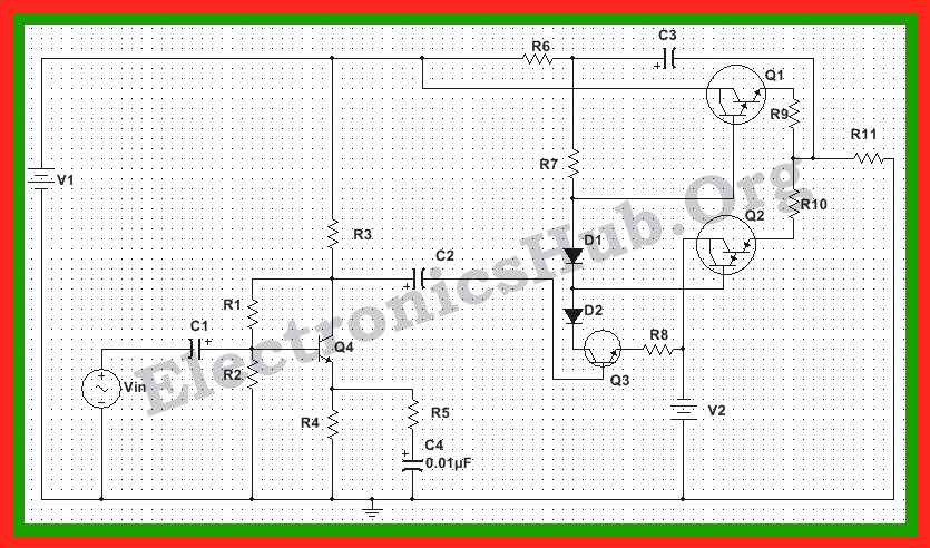 150watt Power Amplifier Circuit Diagram