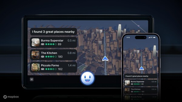 Mapbox推出对话式人工智能服务MapGPT 使汽车制造商能够控制语音助手