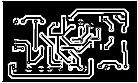 汽车刹车失效指示器焊边PCB