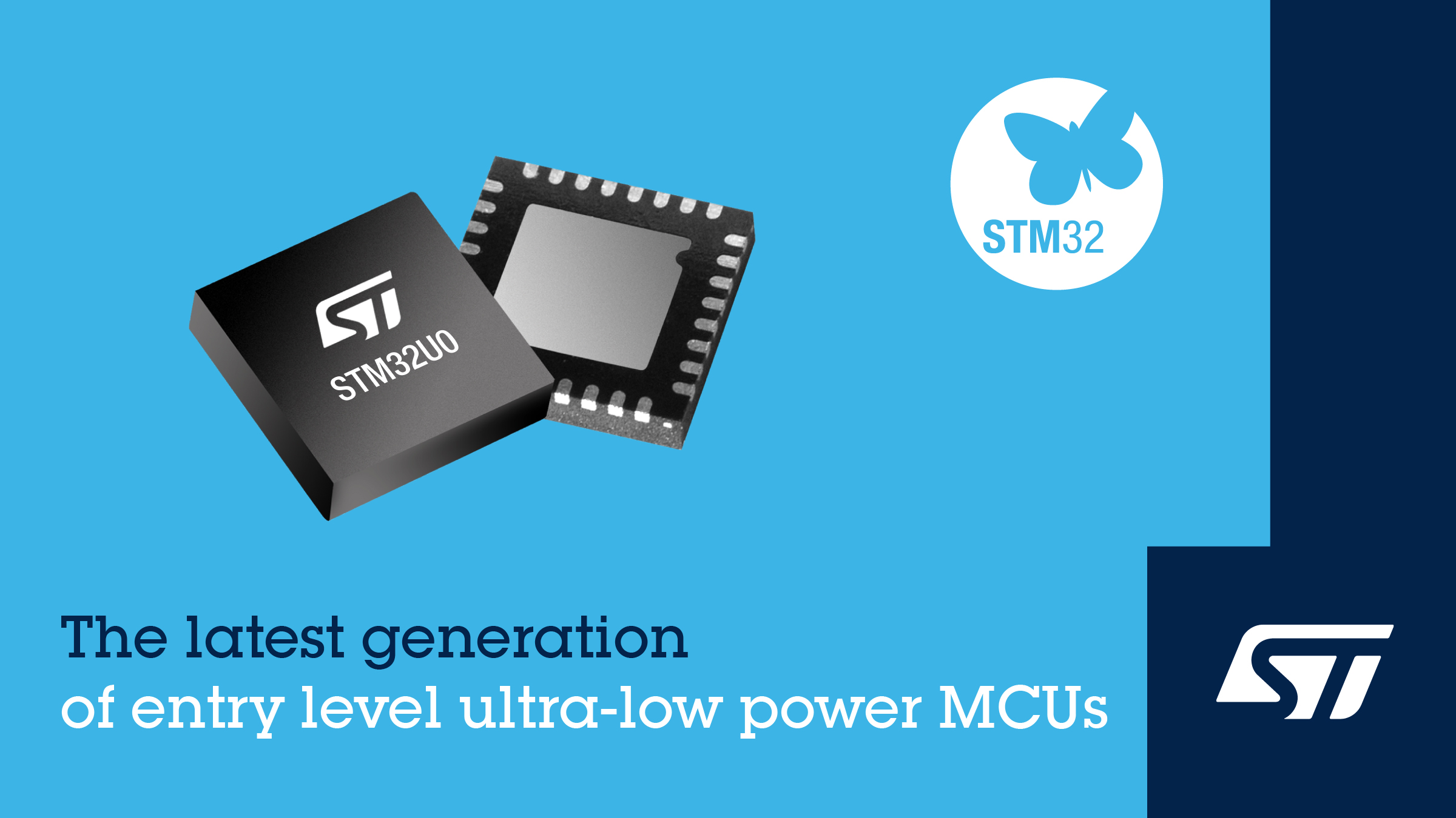 ST 发布先进的超低功耗STM32微控制器，布局工业、医疗、智能表计和<a href=