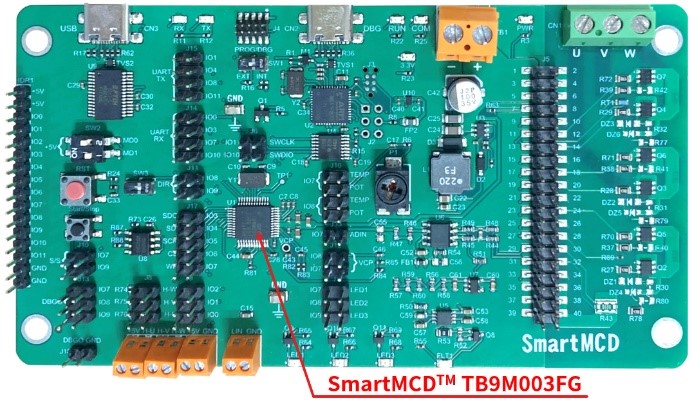 东芝推出带有嵌入式微控制器的SmartMCD™系列栅极驱动IC