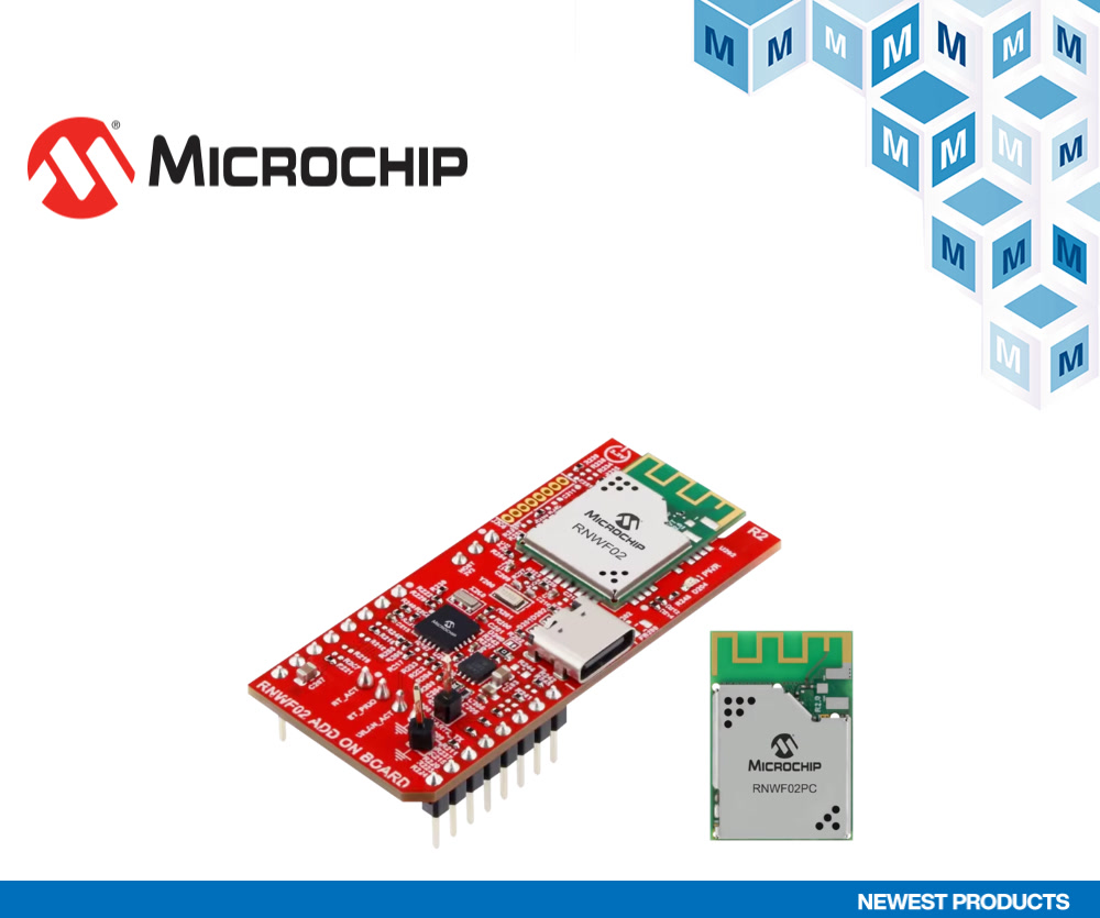 贸泽开售Microchip Technology RNWF02抢先体验版开发套件