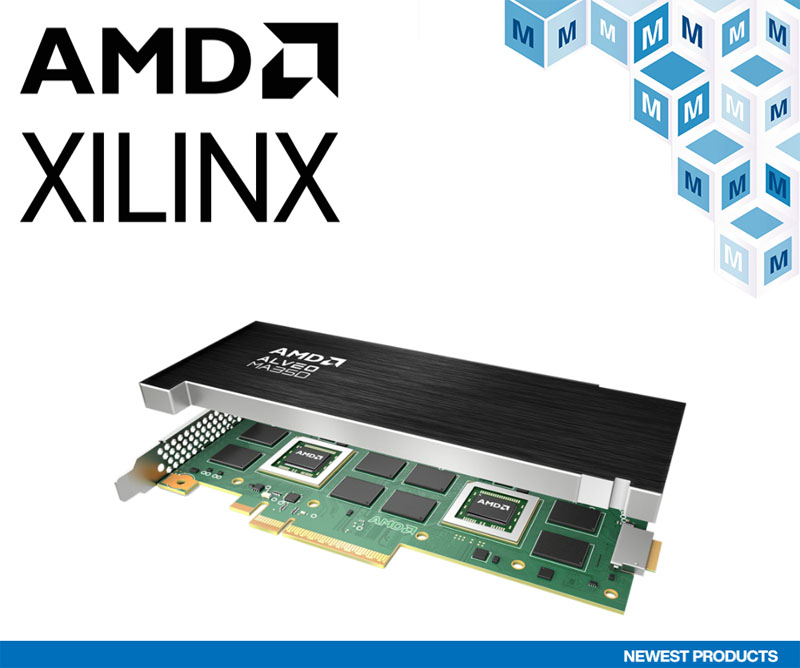 贸泽开售AMD / Xilinx Alveo MA35D媒体加速器