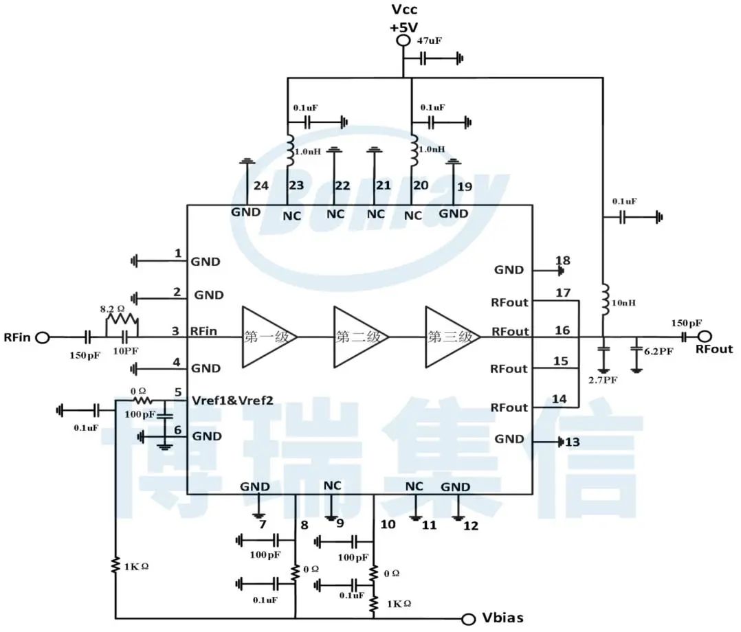 博瑞集信推出+5V低压供电、高线性 | 驱动放大器系列产品