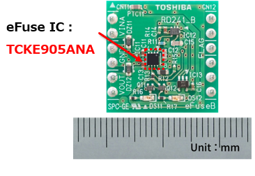 东芝推出全新可重复使用的电子熔断器（eFuse IC）系列产品