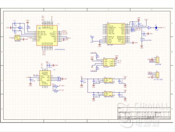 基于STM32F0的GPS模块，带CAN通讯+IST8310磁力计