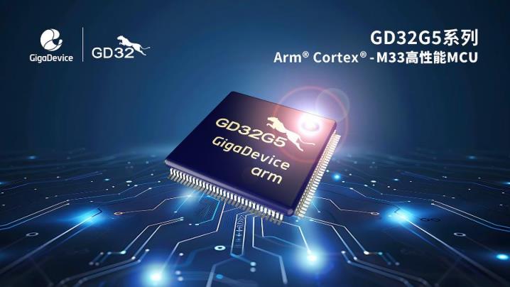 兆易创新推出GD32G5系列Cortex®-M33内核高性能MCU