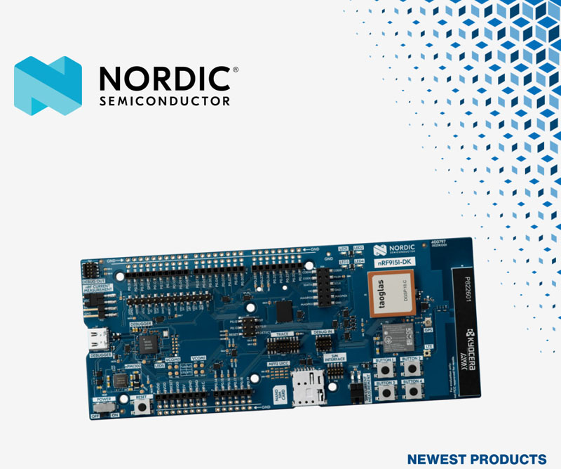 贸泽开售Nordic Semiconductor nRF9151-DK开发套件