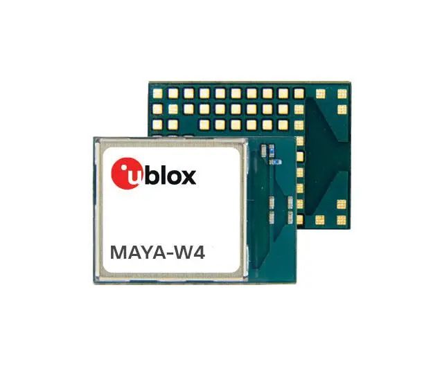 u-blox发布MAYA-W4三频段通信模块，为物联网部署提供最新通信技术